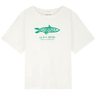 Fay T-Shirt in Cosy White / Green by Fabienne Chapot