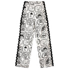 Guicho Trousers in Cosy White / Black by Fabienne Chapot