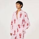 Tony Blouse in Cherry Blossom / Tangerine by Fabienne Chapot
