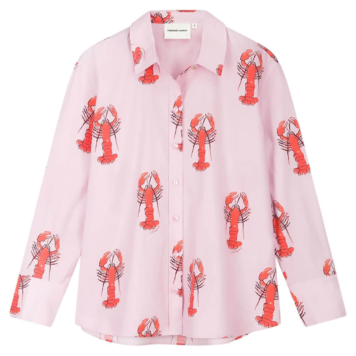 Tony Blouse in Cherry Blossom / Tangerine by Fabienne Chapot