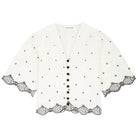 Tylera Blouse in Cosy White / Black by Fabienne Chapot