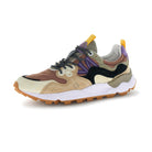 Yamano 3 Uni Trainer in Cream / Brown / Copper by Flower Mountain