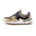 Yamano 3 Uni Trainer in Cream / Brown / Copper by Flower Mountain
