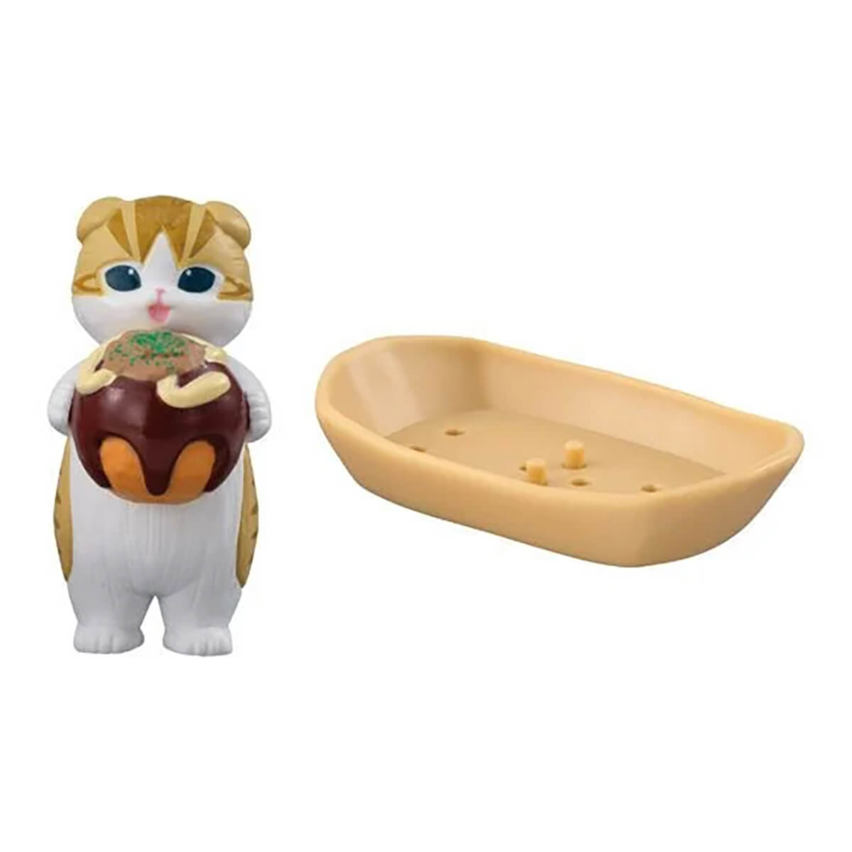 Mofusand Takoyaki Nyan Mascot Gachapon Capsule Collectible by Bandai