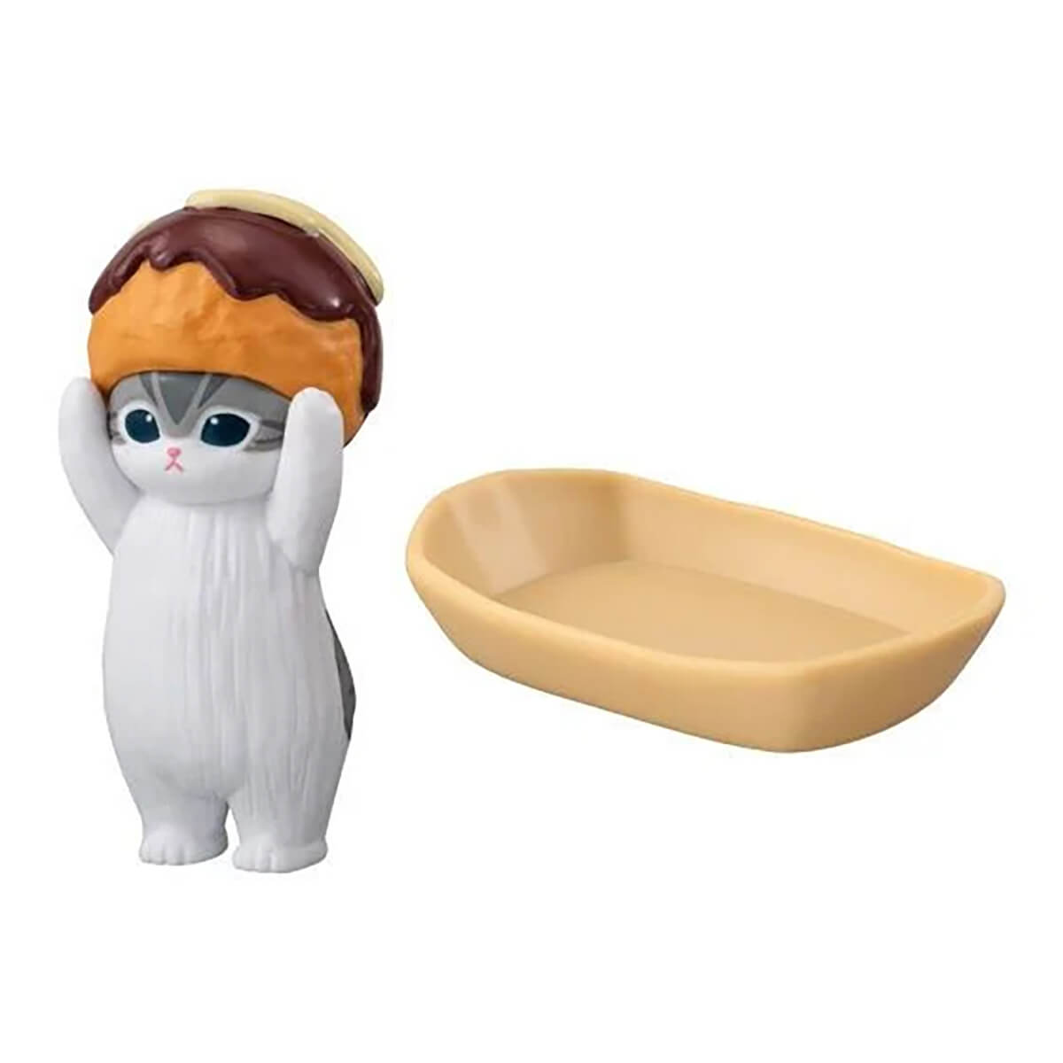 Mofusand Takoyaki Nyan Mascot Gachapon Capsule Collectible by Bandai