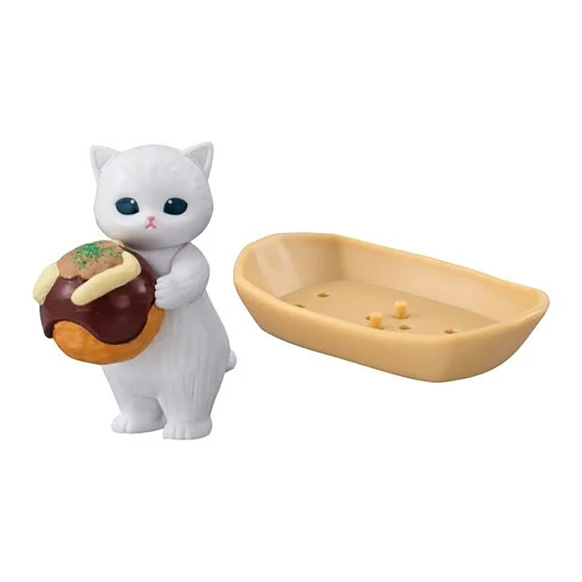 Mofusand Takoyaki Nyan Mascot Gachapon Capsule Collectible by Bandai