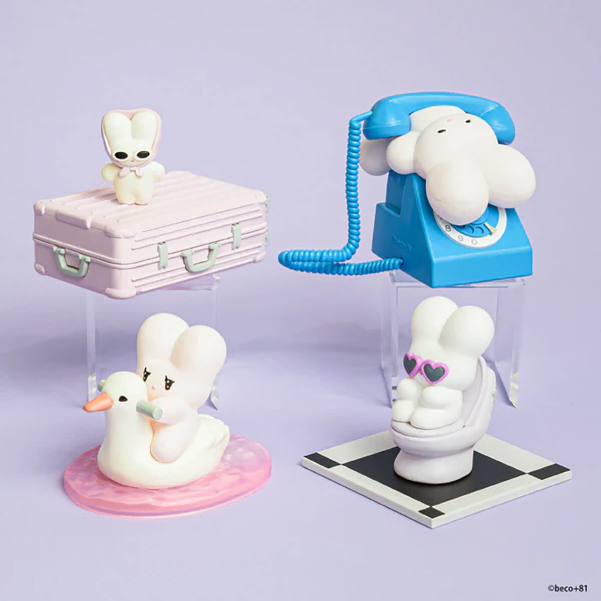 Art Emotional Beco + 81 Gachapon Capsule Collectible by KenElephant