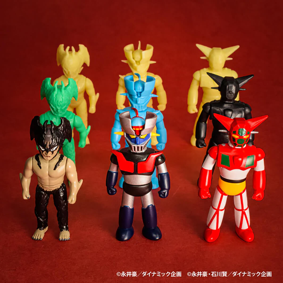 Go Nagai Heroes Ball Chain Mascot Gachapon Capsule Collectible by KenElephant