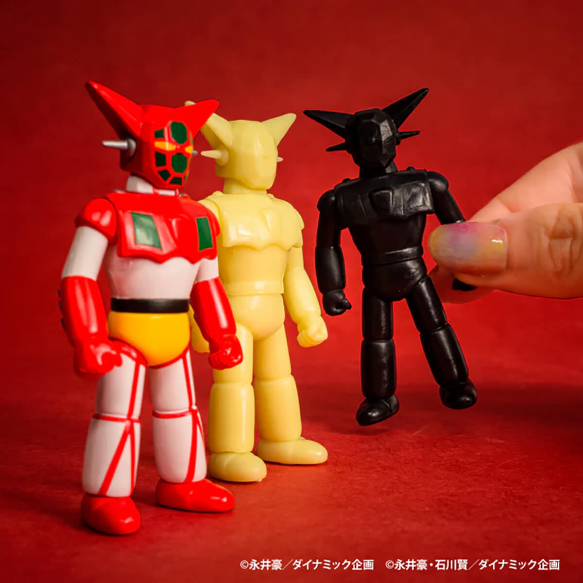 Go Nagai Heroes Ball Chain Mascot Gachapon Capsule Collectible by KenElephant