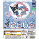 My Melody and Kuromi Sweet Lolita Mascot Gachapon Capsule Collectible by Takara Tomy