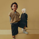 Baseball Trousers in Pirate Black by Gray Label