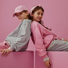 Dropped Shoulder Sweatshirt in Bubblegum by Gray Label
