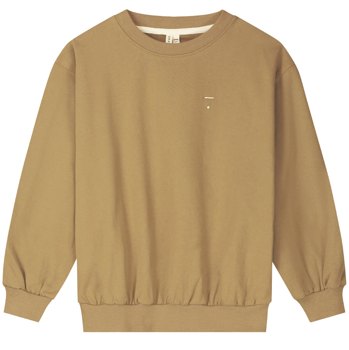 Dropped Shoulder Sweatshirt in Cookie by Gray Label