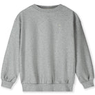 Dropped Shoulder Sweatshirt in Grey Melange by Gray Label