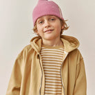 Hooded Cardigan in Cookie by Gray Label