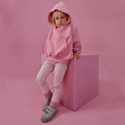 Leggings in Bubblegum / Cream by Gray Label