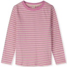 Long Sleeve Tee in Bubblegum / Cream by Gray Label
