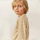 Long Sleeve Tee in Cookie / Cream by Gray Label