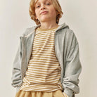 Long Sleeve Tee in Cookie / Cream by Gray Label