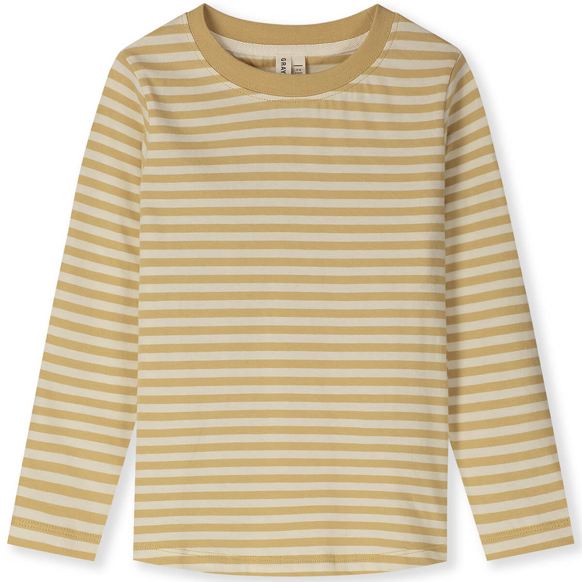 Long Sleeve Tee in Cookie / Cream by Gray Label
