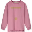 Oversized Logo Long Sleeve Tee in Bubblegum / Cookie Print by Gray Label