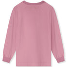 Oversized Logo Long Sleeve Tee in Bubblegum / Cookie Print by Gray Label