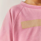 Oversized Logo Long Sleeve Tee in Bubblegum / Cookie Print by Gray Label