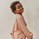 Oversized Long Sleeve Tee in Bubblegum / Cookie by Gray Label
