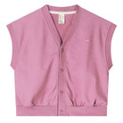 Oversized Spencer Cardigan in Bubblegum by Gray Label