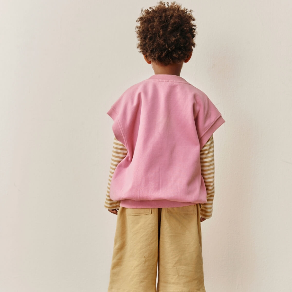 Oversized Spencer Cardigan in Bubblegum by Gray Label