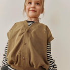Oversized Spencer Cardigan in Woody by Gray Label