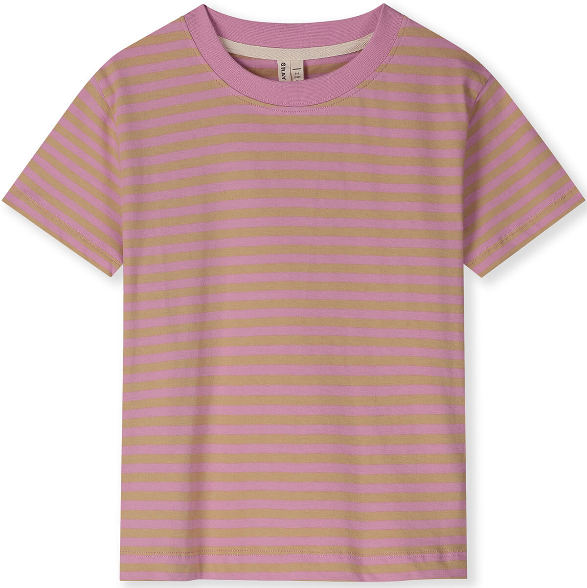 Oversized Tee in Bubblegum / Cookie by Gray Label