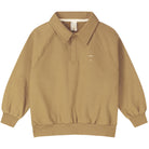 Polo Sweatshirt in Cookie by Gray Label