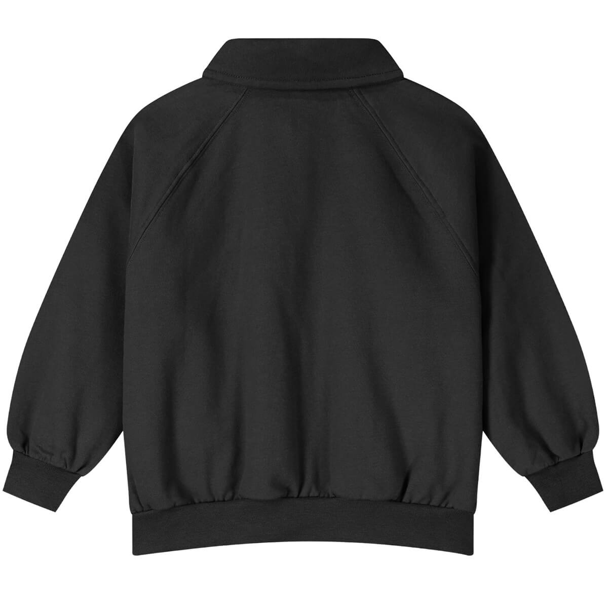 Polo Sweatshirt in Pirate Black by Gray Label