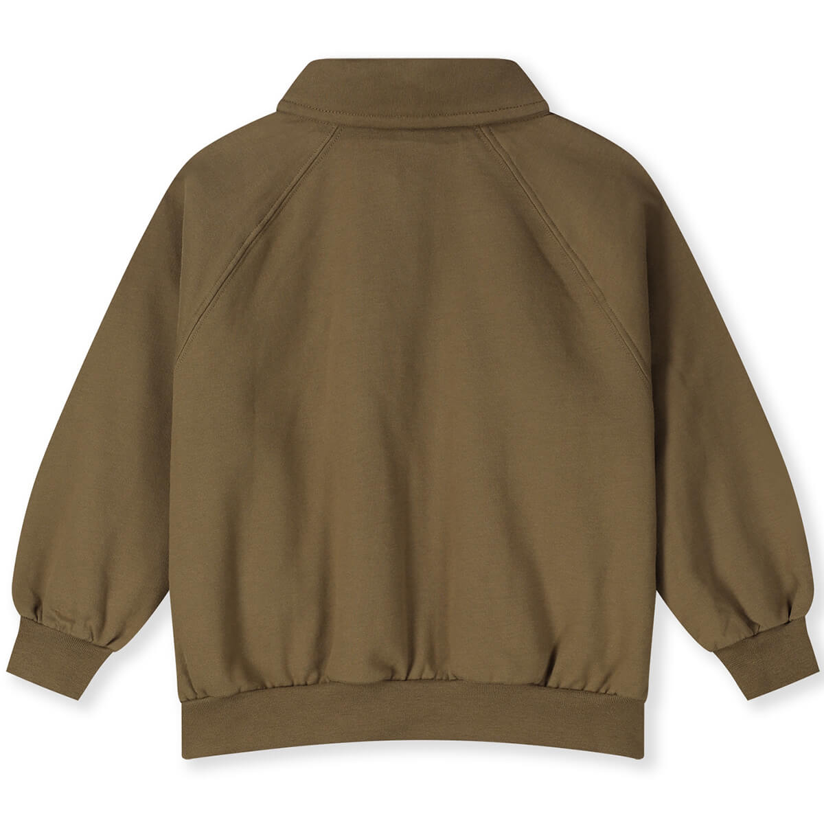 Polo Sweatshirt in Woody by Gray Label