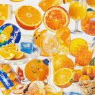 Orange Stickers by Greeting Life Haco