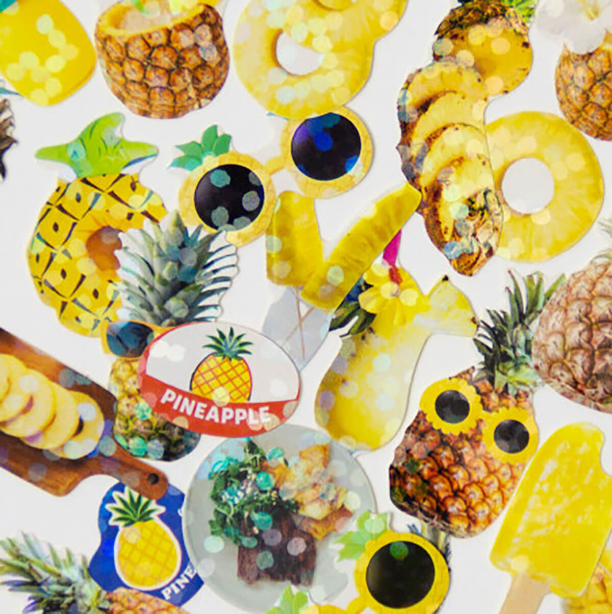 Pineapple Stickers by Greeting Life Haco