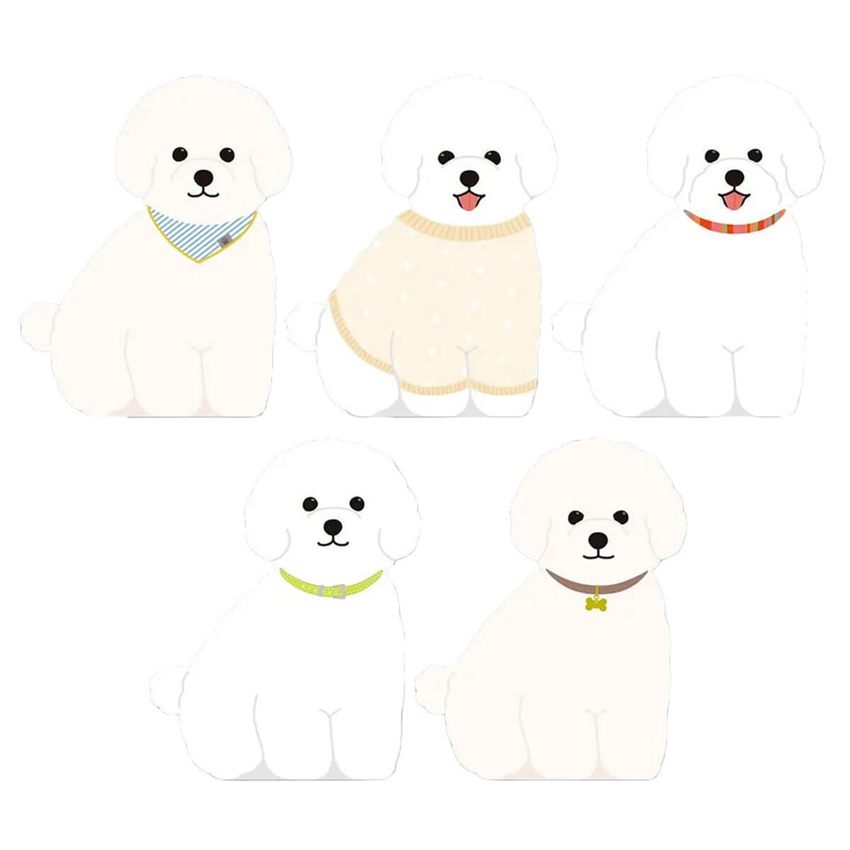 Bichon Frise Memo Pad by Greeting Life