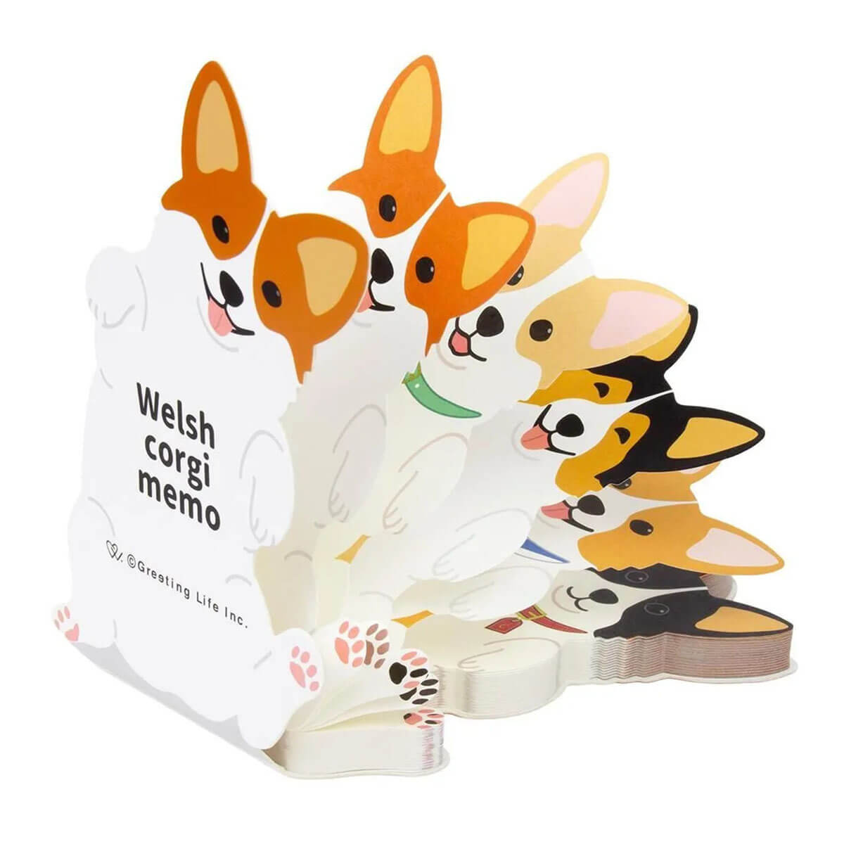 Corgi 2 Memo Pad by Greeting Life
