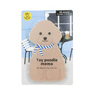 Toy Poodle Memo Pad by Greeting Life