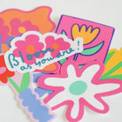 Flower Sticker Pack by Greeting Life