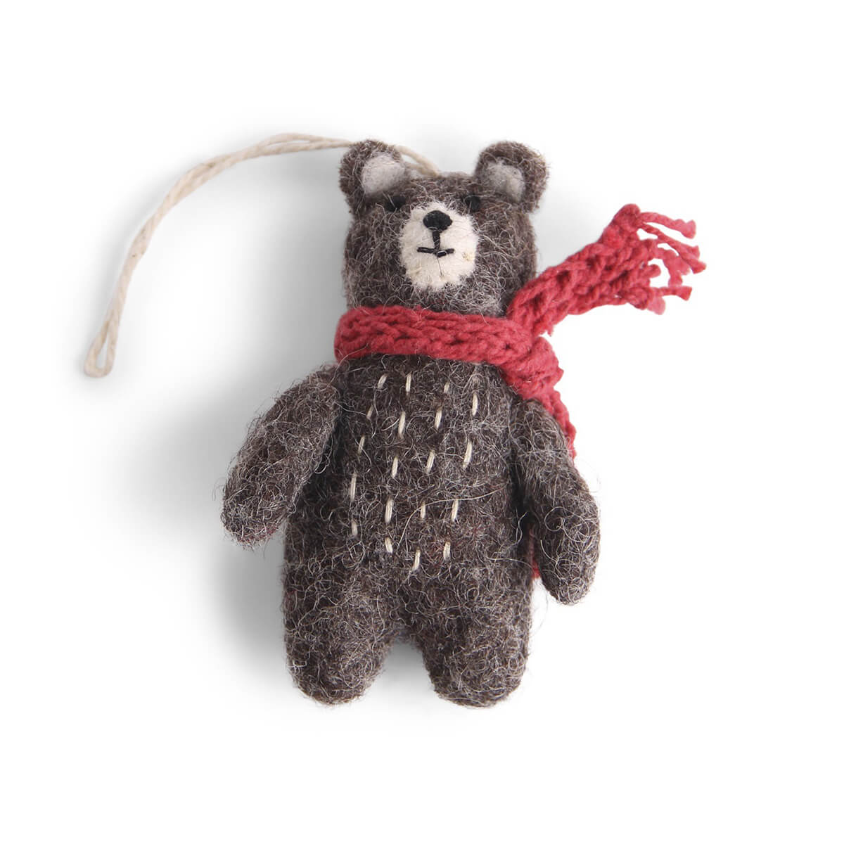 Gry & Sif Bear Hanging Decoration - Thumbnail 2