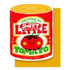 Sweet Baby Tomato Greetings Card by Hammerpress
