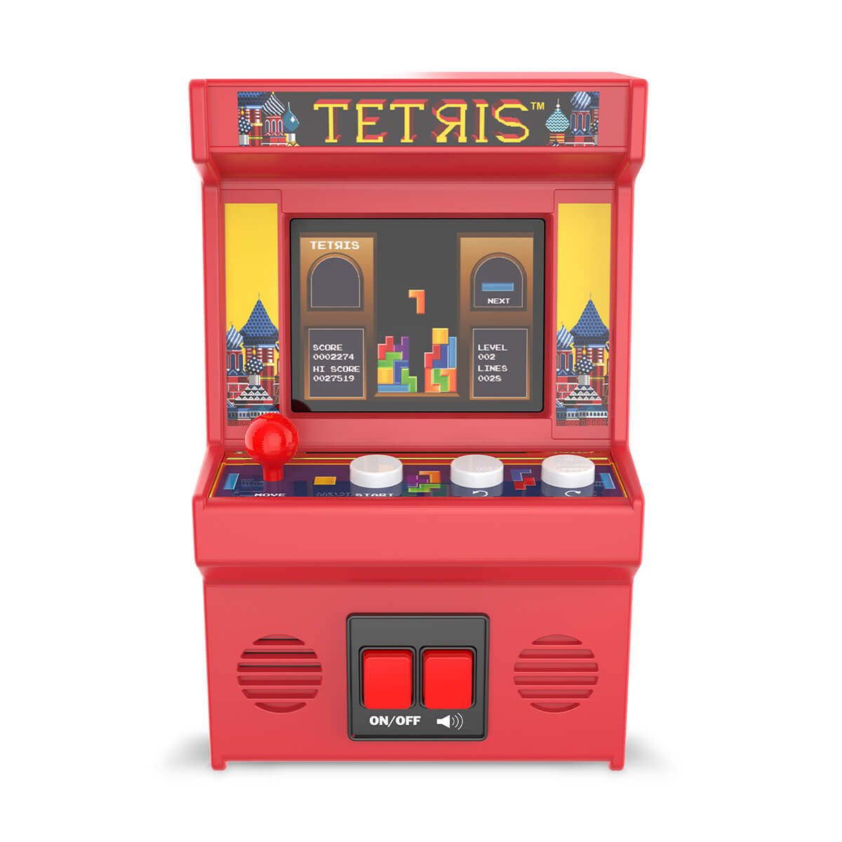 Tetris Mini Arcade Game by Hasbro – Junior Edition