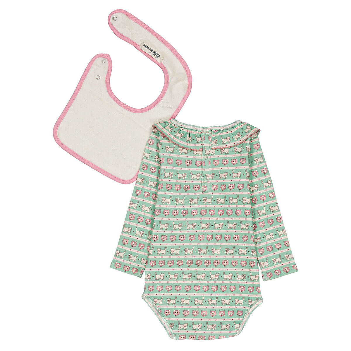 Pernilla Baby Set in Kitty Aqua by Hello Simone