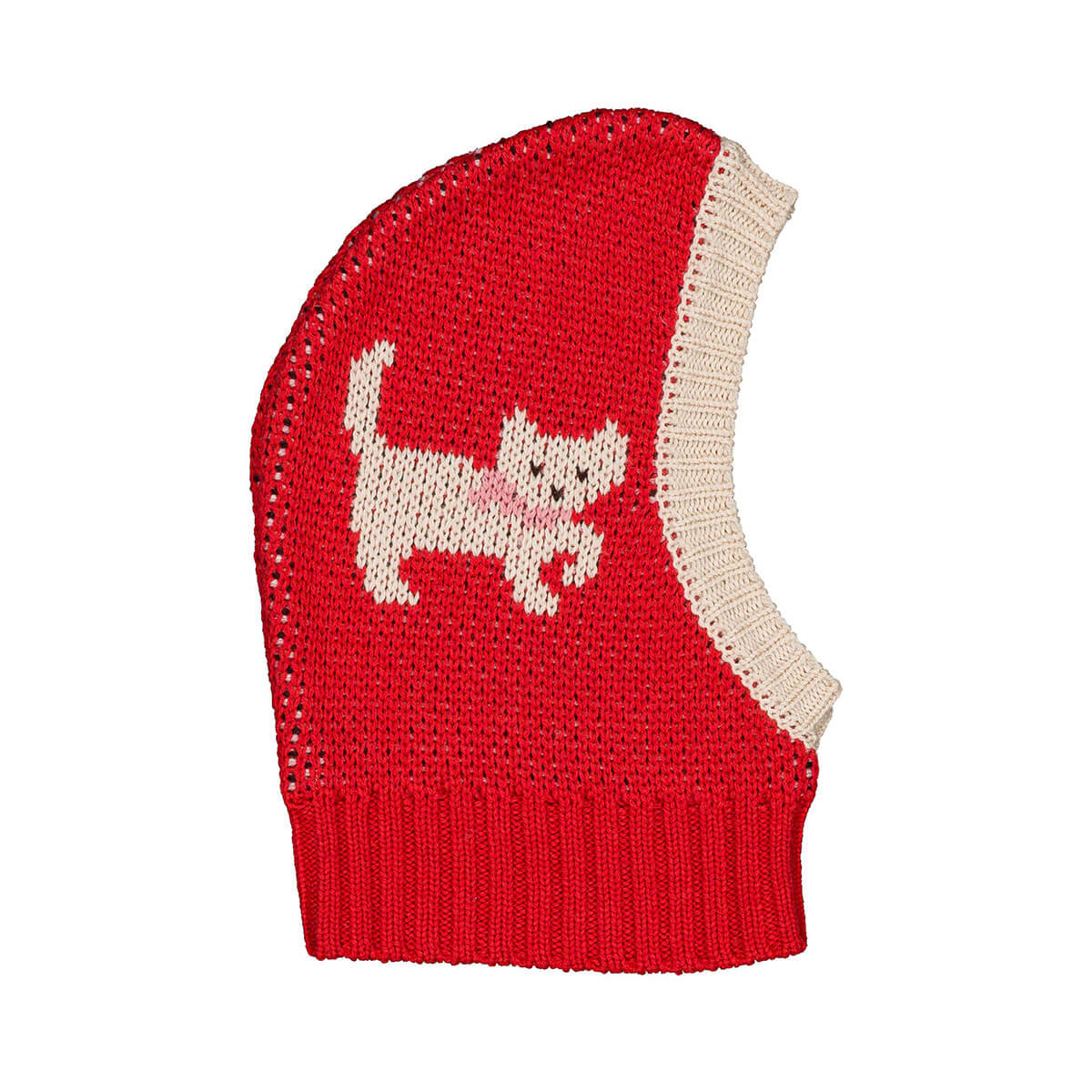 Pinguin Hood in Kitty Cherry by Hello Simone