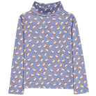 Twiggy Turtleneck in Rabbit Blue by Hello Simone