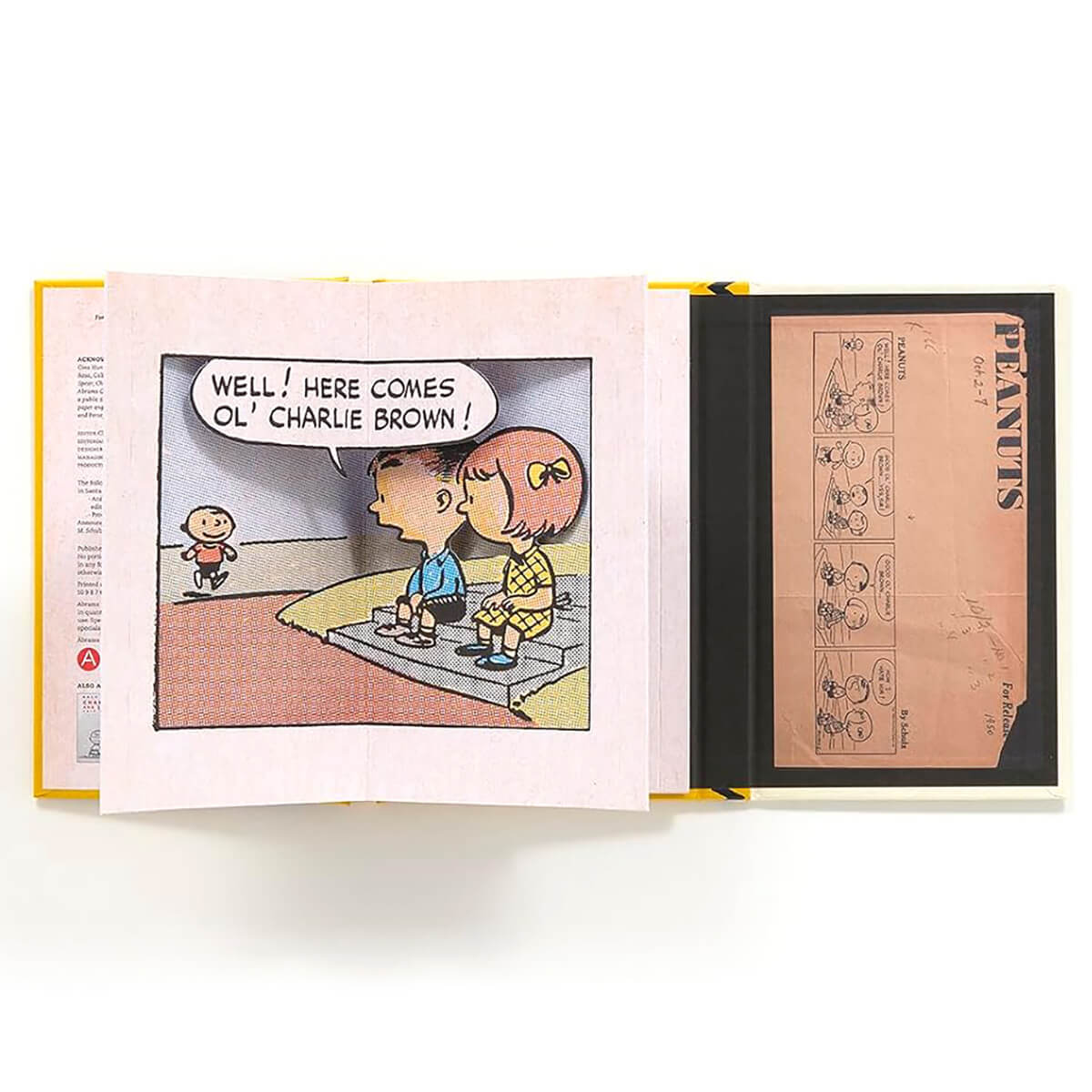 Peanuts Here Comes Charlie Brown Pop Up by Charles M. Schulz and Chip Kidd