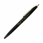 Dove Knock Ballpoint Pen in Black by Hightide New Retro
