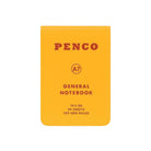 A7 Soft Grid Ruled Notebook in Yellow by Hightide Penco